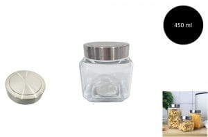 FRASCO C/ TAMPA 450 ML