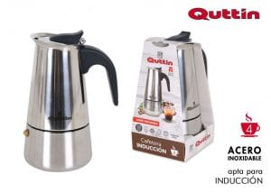 CAFETEIRA 4 CAFES INOX