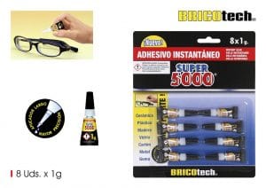 TUBO DE COLA SUPER 5000 8 X 1 G