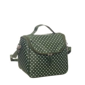 C. SACO TERMICO VERDE - BOLINHAS