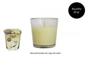 C. VELA COPO AROMATICA BAUNILHA