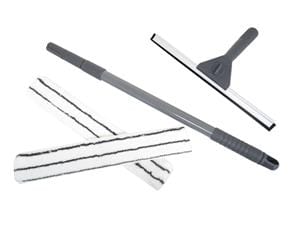 CONJ.4 PEÇAS LIMPA VIDROS CABO EXTENSIVEL