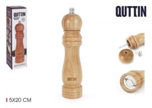 MOINHO DE PIMENTA DE MADEIRA 20 CM