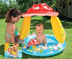 PISCINA BEBE COGUMELO 1.02 X 89 CM