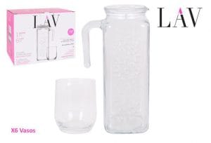 CANECA 1.2 L + 6 COPOS 315 CC