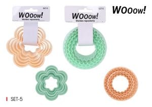 B. CONJ. 5 FORMAS DE PASTELARIA