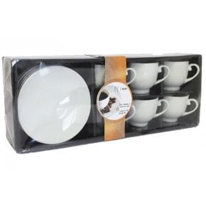 CONJ. 6 CHAVENAS DE CAFE C/ PIRES