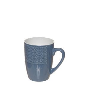 CANECA GRES AZUL 350 ML