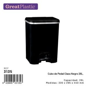 26 LT BALDE C/ PEDAL PRETO