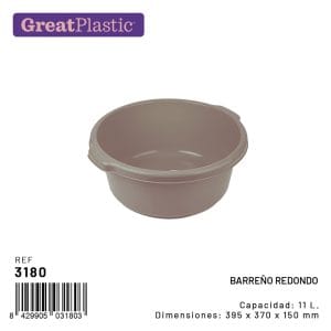 3 BACIA RED. D-395 H- 370 11 L