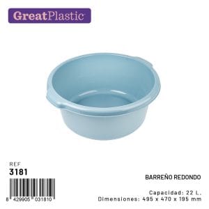 3 BACIA RED. D-495 H- 470 22 L