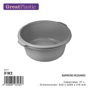 3 BACIA RED. D-540 H- 500 27 L