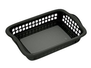 CESTO DE ROUPA HIPBASKET BAIXO PRETO