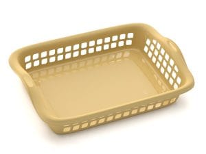 CESTO DE ROUPA HIPBASKET BAIXO BEGE