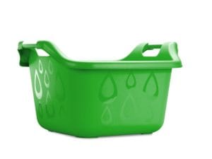 BACIA QUADRADA C/ ASAS 16 L VERDE