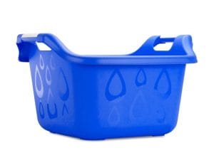 BACIA QUADRADA C/ ASAS 36 L AZUL