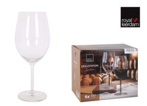 D. CONJ. 6 COPOS DE VINHO 53CL DEGUSTATION