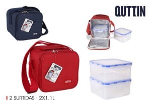 SACO TERMICO C/ 2 CAIXAS 1.1 L