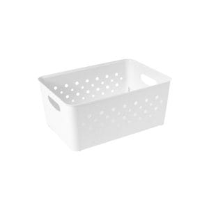 CESTO MULTIUSOS BRANCO 5.2 L