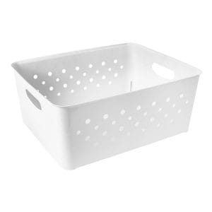 CESTO MULTIUSOS BRANCO 14 L