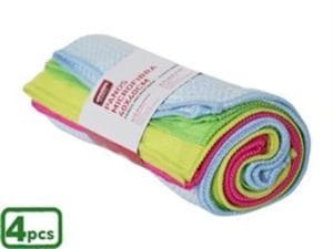 CONJ.4 PANOS MICROFIBRA 40 x 40 CM