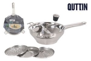 PASSEVITE EM INOX C/ 3 DISCOS 24 CM