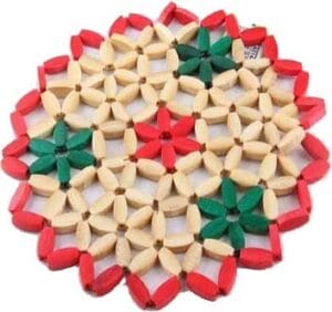 BASE DE TACHO BAMBOO 21.5 CM