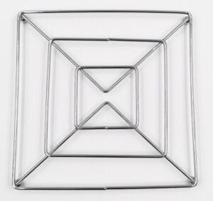 BASE METAL 18 x 18 CM