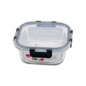 CAIXA DE VIDRO QUAD. 800 ML